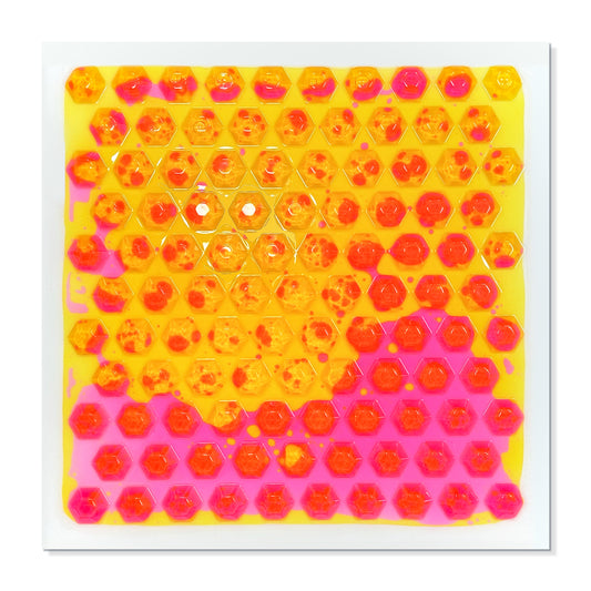 Diamonds - Pink/Yellow
